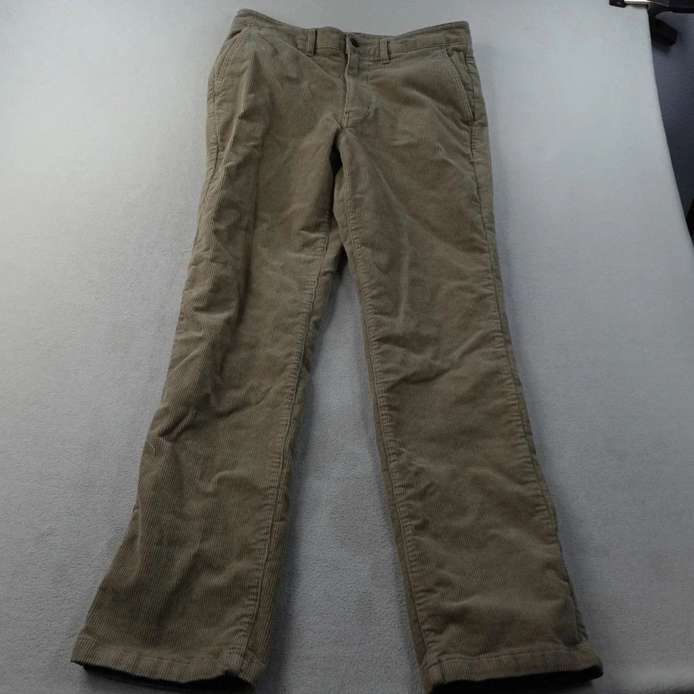 Katin Corey Corduroy Pants Mens 32x31 Khaki Tan Stretch Slim Straight Surf